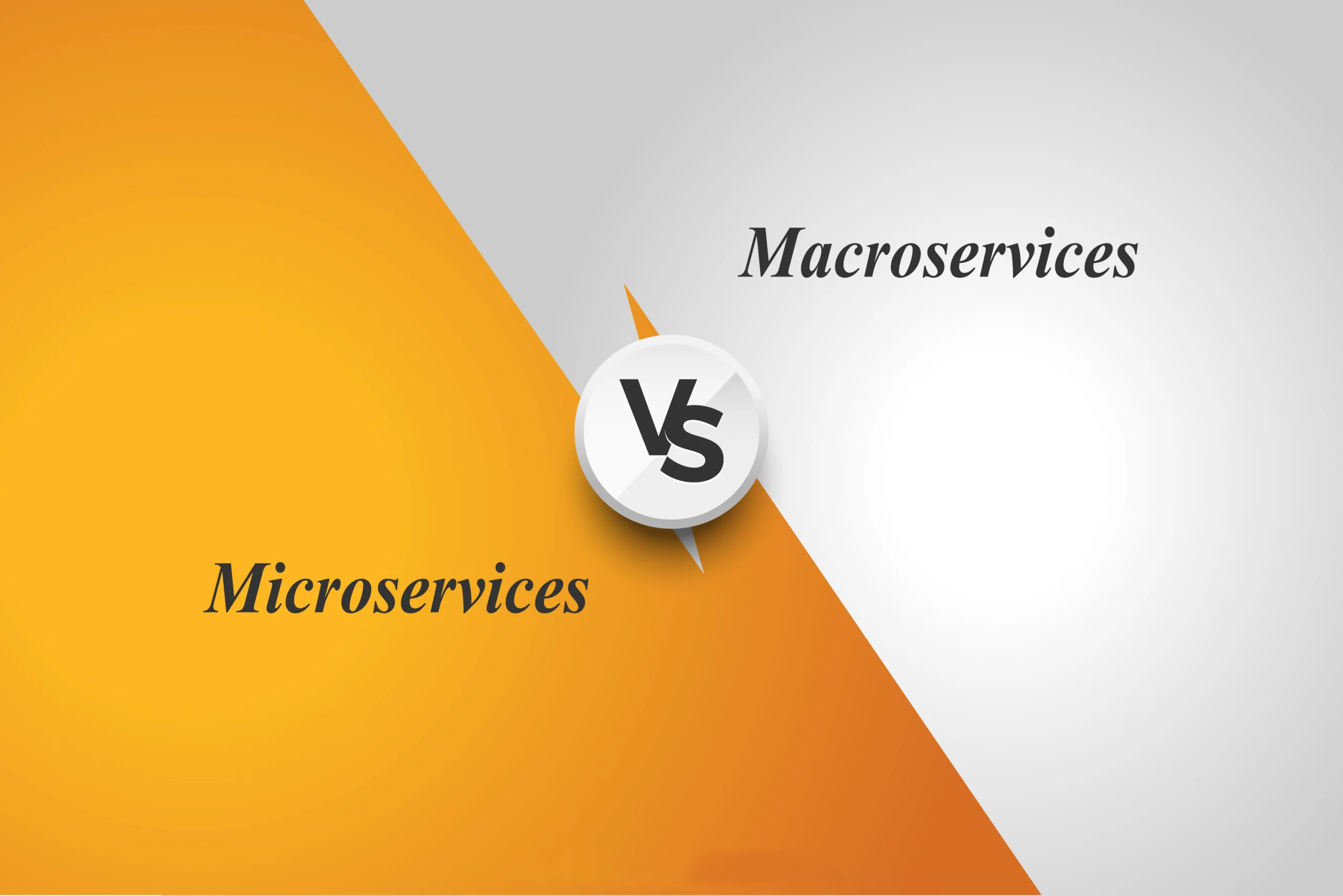 Macroservices VS Microservices