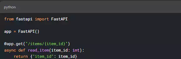 FastAPI
