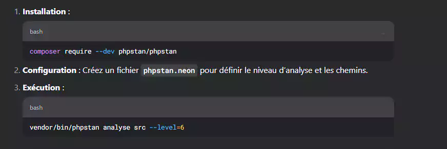 Comment Utiliser PHPStan en 3 Étapes
